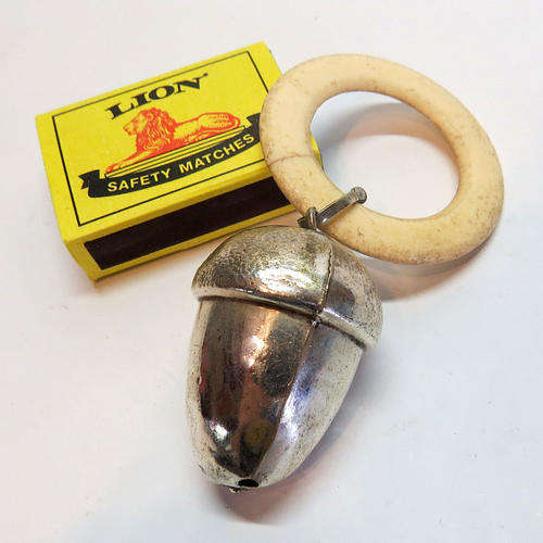 Baby teething rattle ring