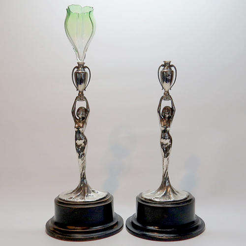 Beautiful and rare Art Nouveau hallmarked Silver Ladies Birmingham 1902-1903