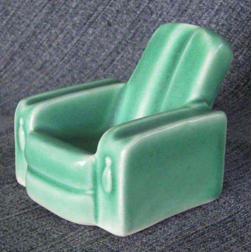 Small Deco Porcelain Chair