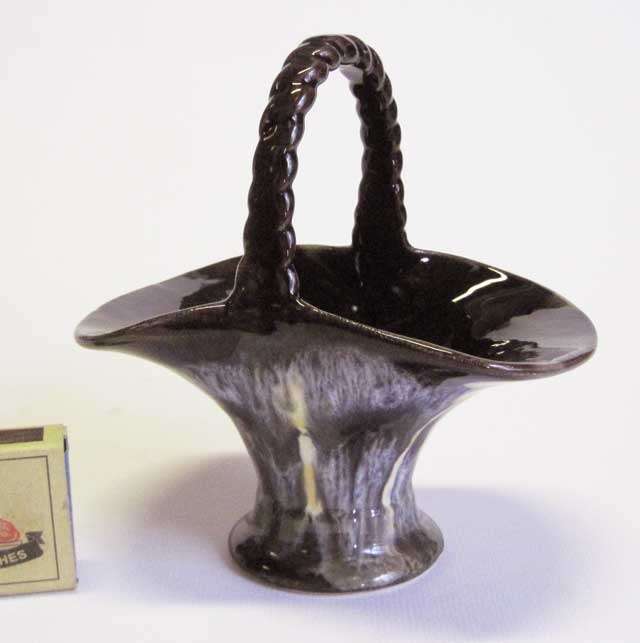 Retro Ceramic Basket from the 50's