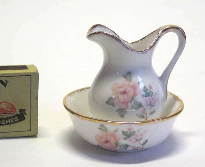 Very dear miniature bowl and jug - Kirsty Jayne