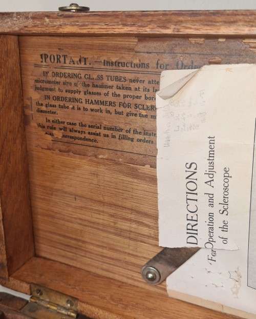 Antique Scleroscope Hardness Tester