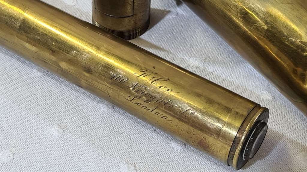 Antique Telescope Fred Cox