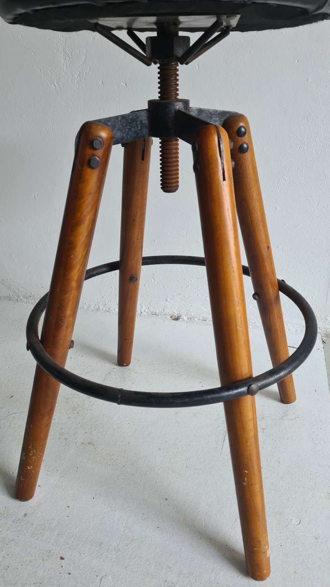 Vintage Adjustable Stool
