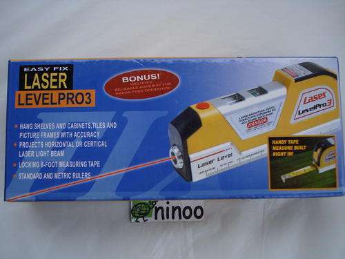 Laser Level Pro - Level with a laser guide + Measuring Tape!!!