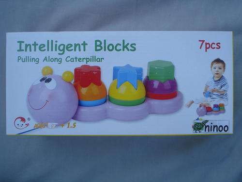 **NEW** Intelligent Blocks - Pull-Along Caterpillar!!