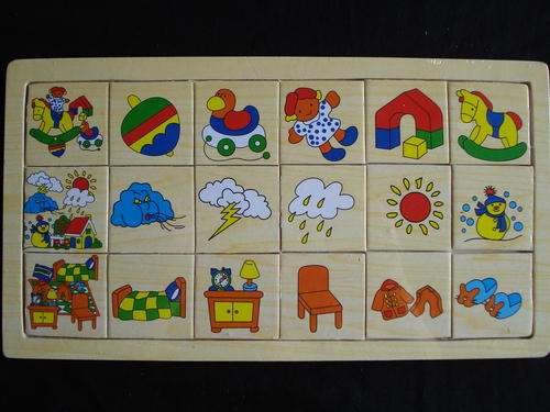 Baby Puzzle - Sort and Match the Blocks....