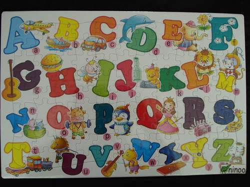 Alphabet Puzzle!! (80 pieces!!)