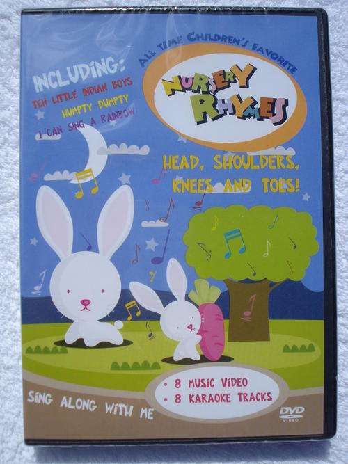 Nursery Rhymes Music Video + Karaoke Tracks!!! Includes Head, Shoulders, Knees and Toes & Others!!
