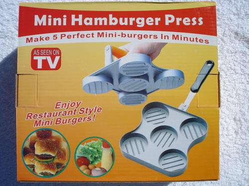 Mini Hamburger Press!! **As Seen on TV!!**