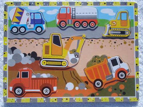 Wooden Baby Puzzles - 4 Assorted Puzzles!!!!!!