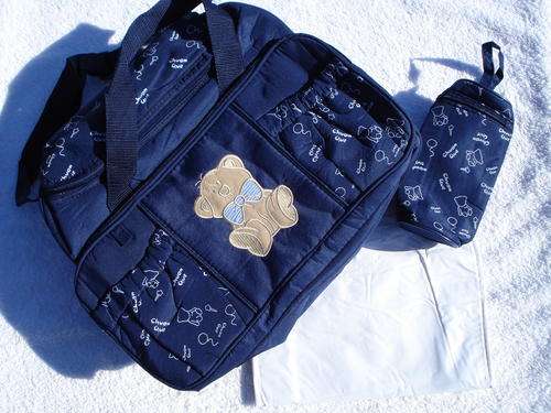Baby Nappy Changing Bag!!! Includes Changing Mat & Bottle Holder!!!