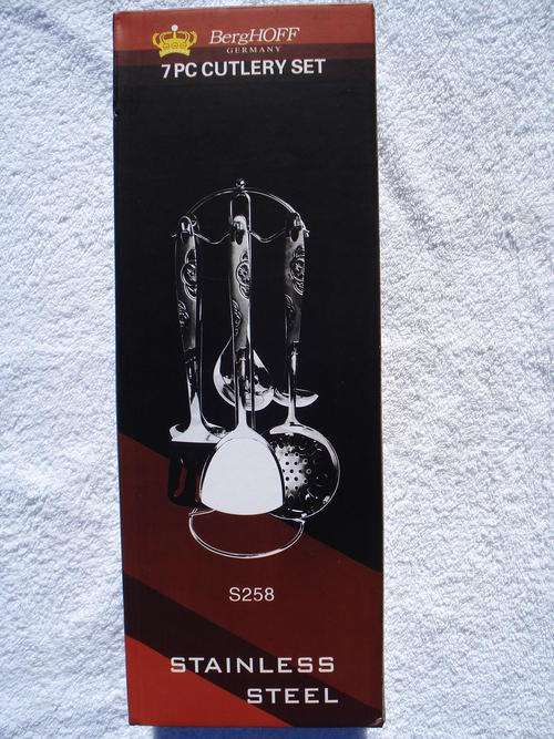 7pc Stainless Steel Cutlery Set - (Berghoff Germany)