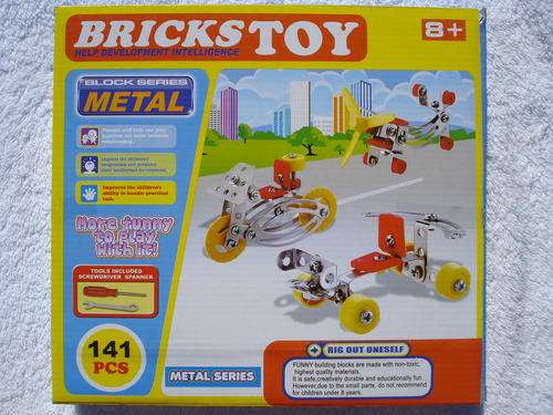Meccano Style Transport Construction Set! 141pcs!!
