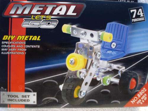 Meccano Style 'Scooter'!! 74pcs!!