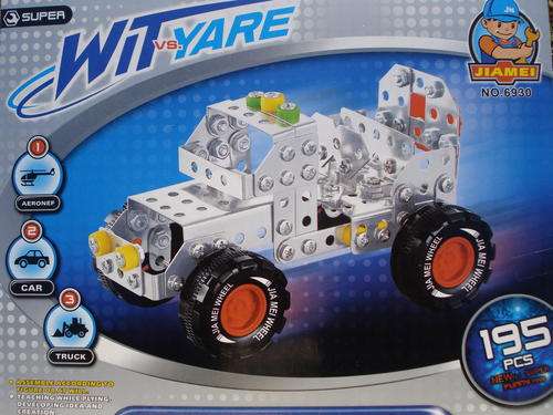 Meccano Style 'Jeep'!! 195pcs!!