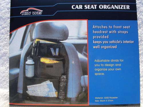 Car Seat Organiser!! **NEW**