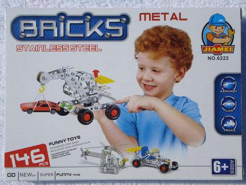 Meccano Style 'Towing Crane'!! 146 pcs!!