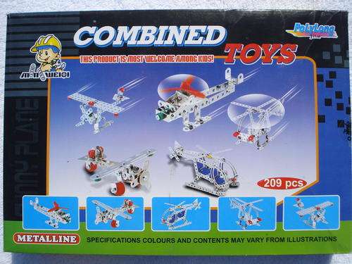 Meccano Style - Super Aircraft Set!!! (209pcs!!)**NEW**