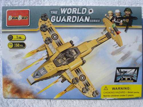 Lego Style - Fighter Plane (150pcs)!!!