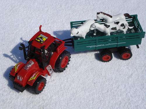Farm Tractor + Trailer Set!!!  **NEW**