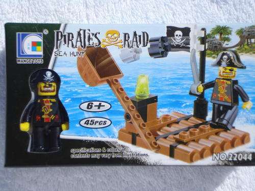Lego Style Blocks - Pirates Raid: Sea Hunt!! (45pcs!!)
