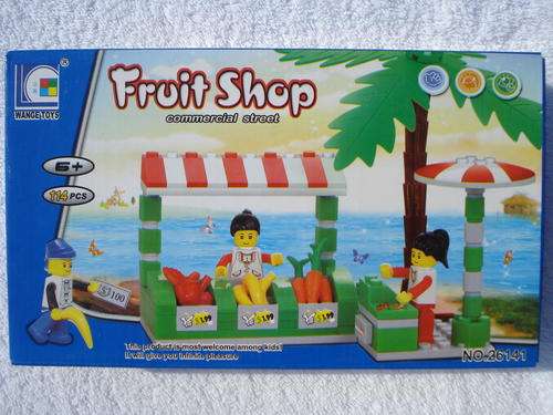 Lego Style Building Blocks - Fruit Shop!! (114pcs!!)