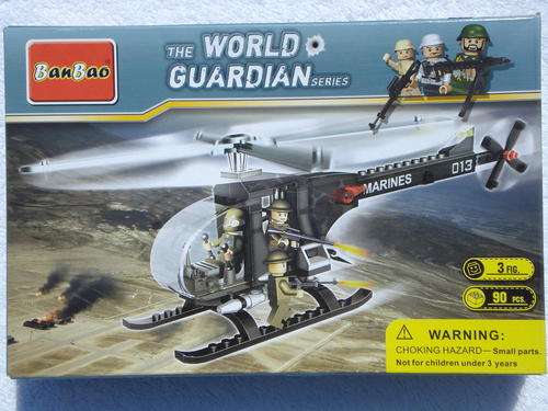 Lego Style - Fighter Helicopter (90pcs)!!!