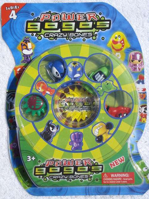 Power Gogos - Crazy Bones: Pack of 6!!!!