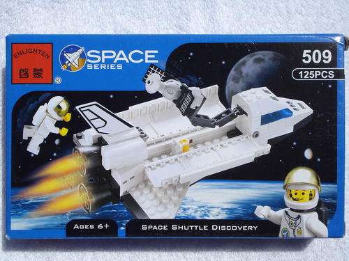 Lego Style Building Blocks: Space Series - Space Shuttle Discovery!!! (125pcs!!)