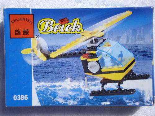 Lego Style Building Blocks - Helicopter / Plane / Boat!!!