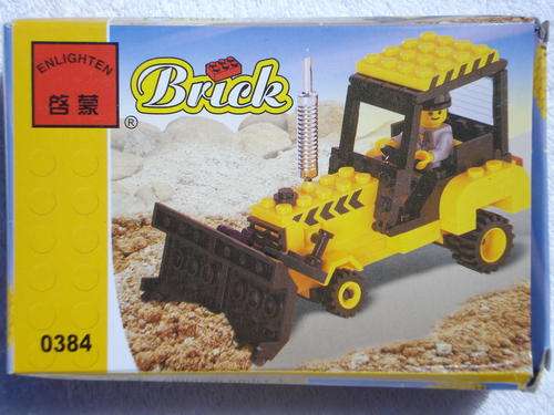 Lego Style Building Blocks - Front-end Loader / Helicopter / Jet!!!