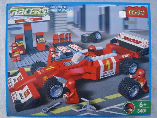 Lego Style - Ferrari F1 Racer!!! **NEW**