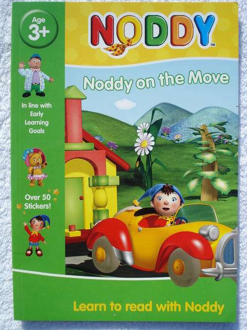 Noddy on the Move - Learn to read with Noddy (Over 50 Stickers Included!!!)