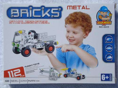 Meccano Style Truck!! 112pcs!!