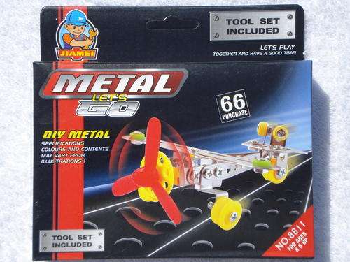 Meccano Style 'Plane'!! 66pcs!!