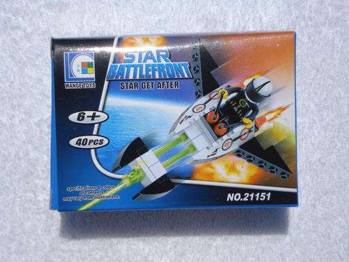 Lego Style Building Blocks: Star Battlefront Series - Star Jet!!! (40pcs!!)