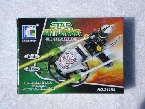 Lego Style Building Blocks: Star Battlefront Series - Jedi Counterattack!!! (31pcs!!)