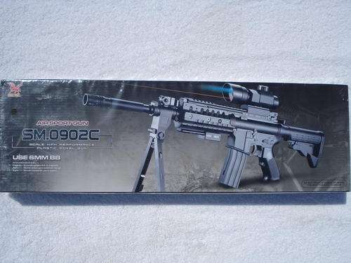 BB Airsoft Gun: SM.0902XC - with Laser Aiming & Flashlight!!!!!