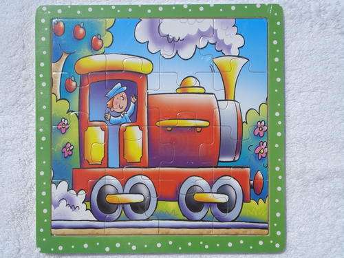 Set of 2 Wooden 16pc Jigsaw Puzzles!!