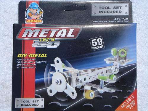 Meccano Style 'Plane'!! 59pcs!!