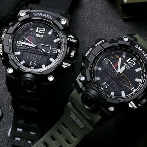 SMAEL 1545 Blue Multifunction Watch