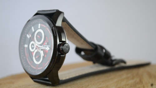 NAVIFORCE 9142 Watch With Genuine Leather Band