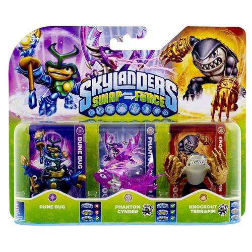 BRAND NEW SKYLANDERS*** 3 in 1 pack SKYLANDERS SWAP FORCE - Figurine