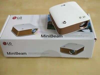 NEW SEALED**LG PH150G Portable 130 Lumen Wireless Mini LED Projector - LG Electronics 1kg