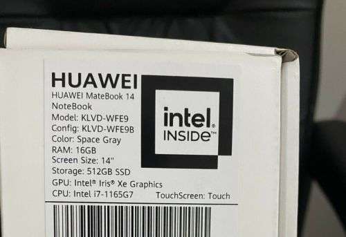 ***BEAST*** Huawei Matebook 14 -Core i7 11th Gen - 16GB - 512SSD - **TOUCH SCREEN**