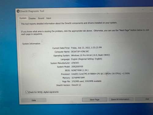 *Monster Machine *Lenovo ThinkPad P53  ***i9 9th Gen - 32GB - 512ssd NVMe - RTX4000 *BEAST****