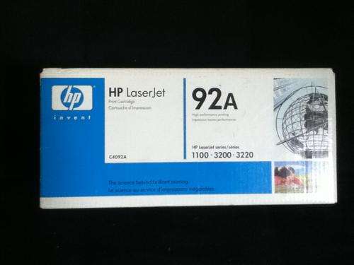 HP LASERJET TONER (HP92A)  FOR 1100 / 3200 / 3220 MODELS