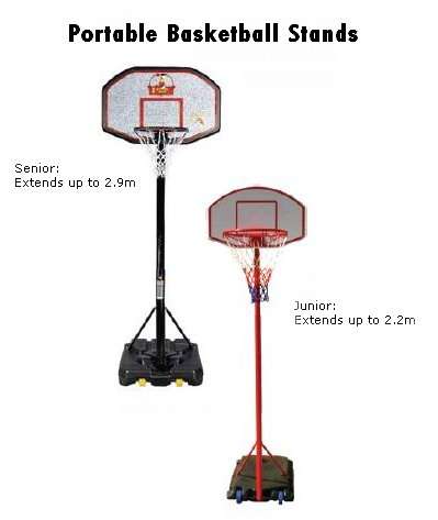 Portable Basketball Stands - Senior