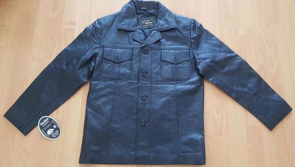 Genuine Leather Jacket (Cow Skin) Small, Medium